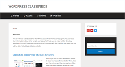 Desktop Screenshot of bestwordpressclassifieds.com
